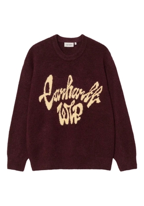 Carhartt WIP chedda sweater - Red