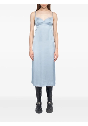 Zadig&Voltaire Rialta midi dress - Blue