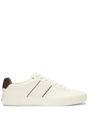 BOSS logo-debossed sneakers - White