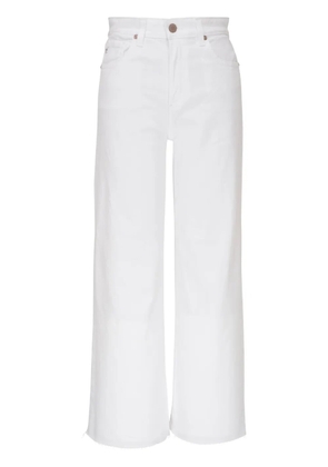 AG Jeans high-rise five-pockets jeans - White