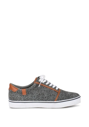 Bobbie Burns Vajert leopard-print sneakers - Grey