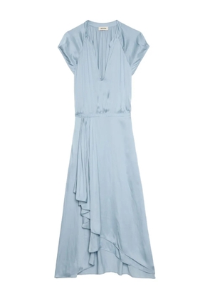 Zadig&Voltaire Randall midi dress - Blue