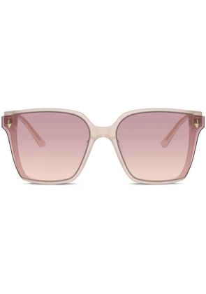 Jimmy Choo Eyewear studded sunglasses - Pink