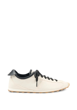Jacquemus lace-up leather sneakers - Neutrals