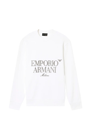Emporio Armani logo sweatshirt - White