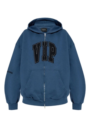 Balenciaga zip-up hoodie - Blue