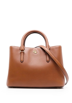 Lauren Ralph Lauren Marcy 26 leather tote bag - Brown