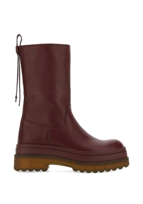 RED(V) leather boots
