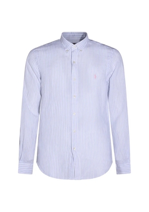 Polo Ralph Lauren striped buttoned shirt - White