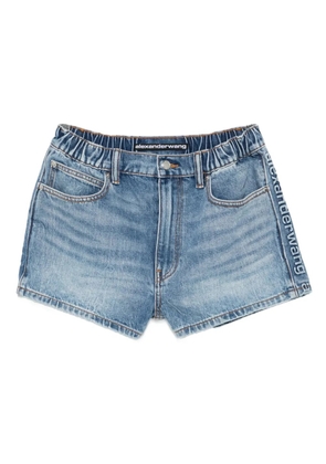 Alexander Wang Marathon denim shorts - Blue