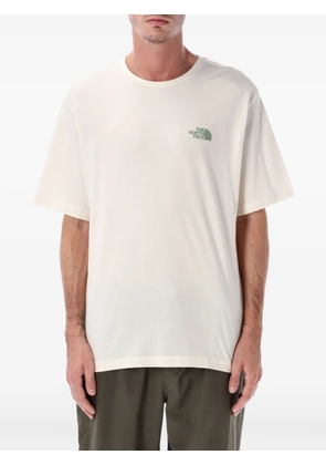 The North Face logo-print T-shirt - Neutrals
