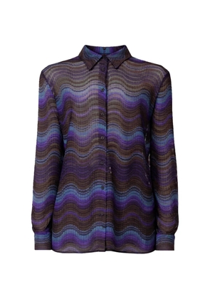 Missoni long-sleeve shirt - Purple