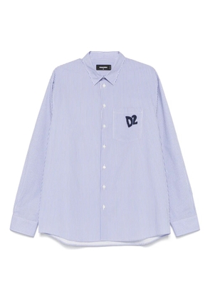 DSQUARED2 striped shirt - Blue