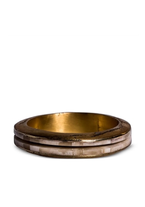 Parts of Four Portal Crevice bangle bracelet - Gold