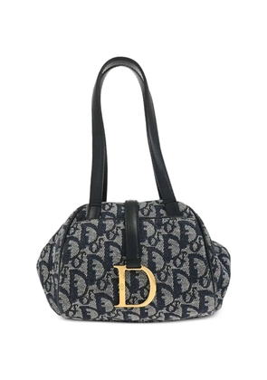 Christian Dior Pre-Owned 2003 Trotter canvas mini bag - Blue