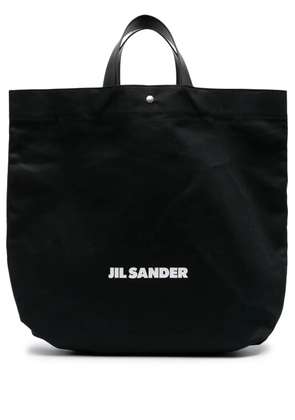 Jil Sander Book canvas tote bag - Black