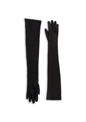 Ermanno Scervino long gloves - Black