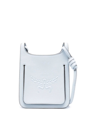MCM mini Himmel leather shoulder bag - Blue