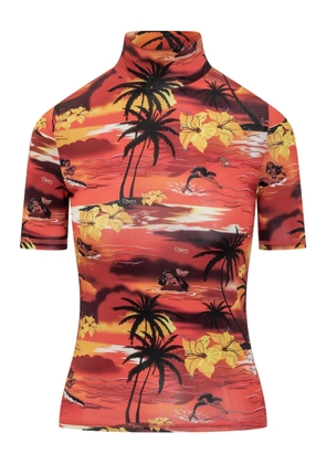 Coperni Tropical T-shirt - Orange