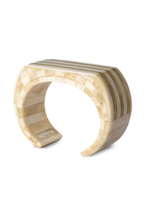 Parts of Four Crescent Plane Bracelet - Neutrals