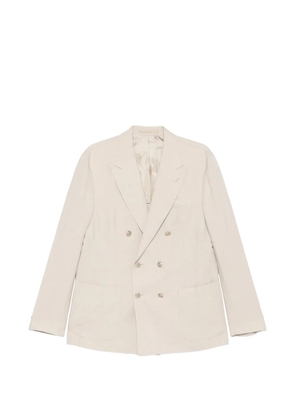 Eleventy double-breasted blazer - Neutrals