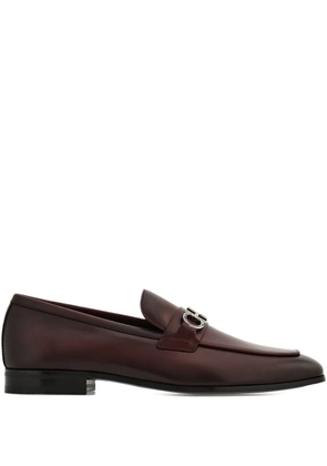 Ferragamo Gancini loafers - Red