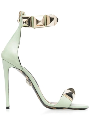 Philipp Plein Crystal 120mm stud-embellished sandals - Blue