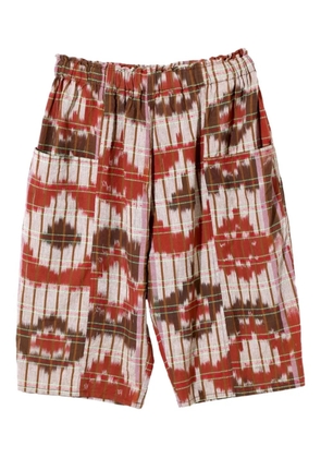 SOUTH2 WEST8 elastic-waist shorts - Neutrals