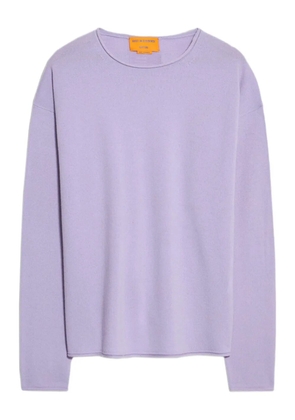 Guest In Residence cashmere crew neck sweater - Purple