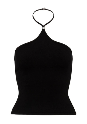 Paris Georgia halter hardware top - Black