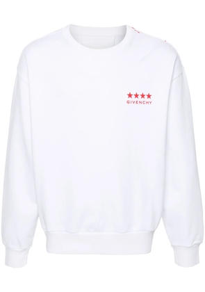 Givenchy 4G printed cotton sweatshirt - White