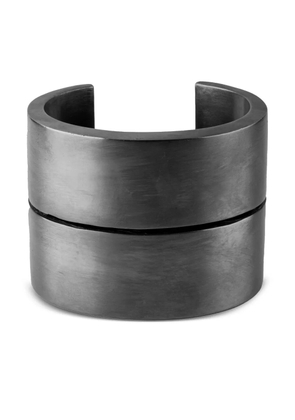 Parts of Four Reduced Crescent bracelet - Silver