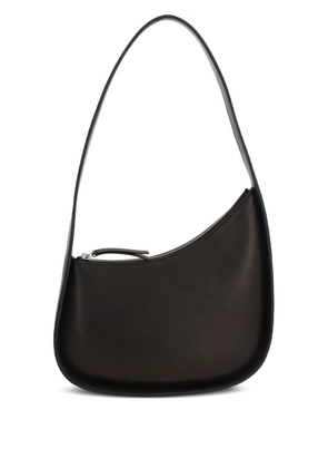 The Row crescent zip shoulder bag - Black