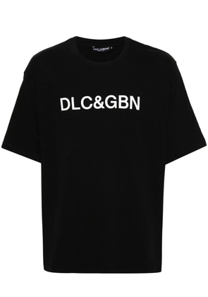 Dolce & Gabbana logo-print cotton T-shirt - Black