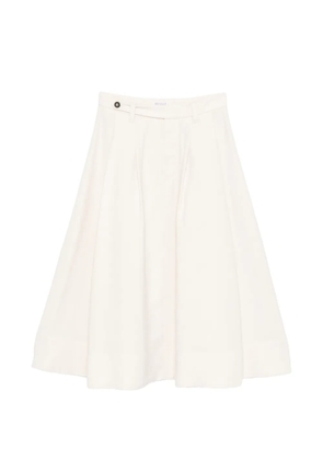 Brunello Cucinelli A-line MIDI skirt - Neutrals
