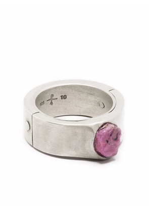 Parts of Four Sistema ring - Silver