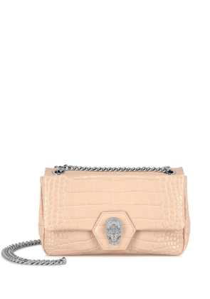 Philipp Plein Crystal Skull shoulder bag - Pink