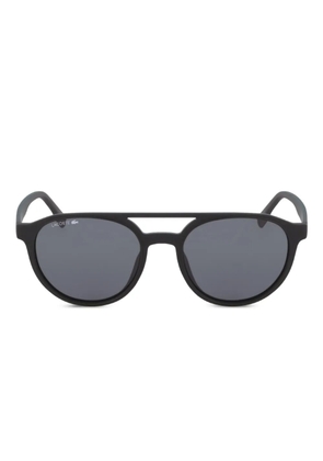 Lacoste round-frame sunglasses - Black