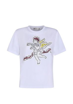 Tory Burch graphic-print T-shirt - White