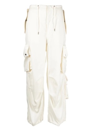 DARKPARK Blair cotton cargo trousers - Neutrals