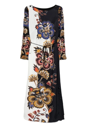 FARM Rio floral midi dress - Blue