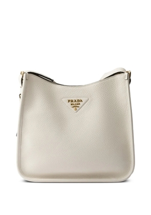 Prada medium leather bag - White
