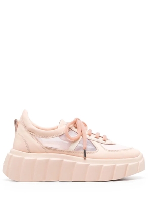AGL Blondie Grid platform sneakers - Pink