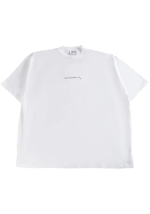 VETEMENTS logo-print T-shirt - White