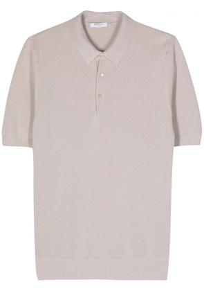 Boglioli piqué cotton polo shirt - Grey