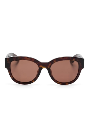 Alexander McQueen Eyewear cat eye-frame sunglasses - Brown