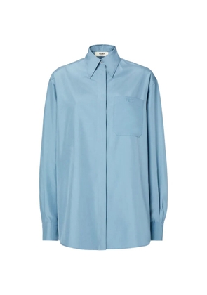 FENDI pocket shirt - Blue