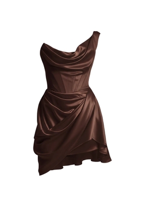 Vivienne Westwood Doll satin dress - Brown