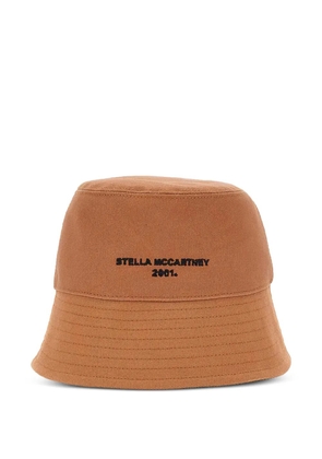 Stella McCartney logo bucket hat - Brown