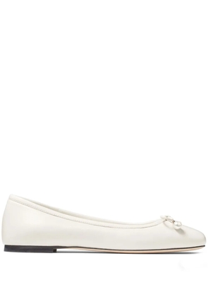 Jimmy Choo Elme ballerina shoes - White